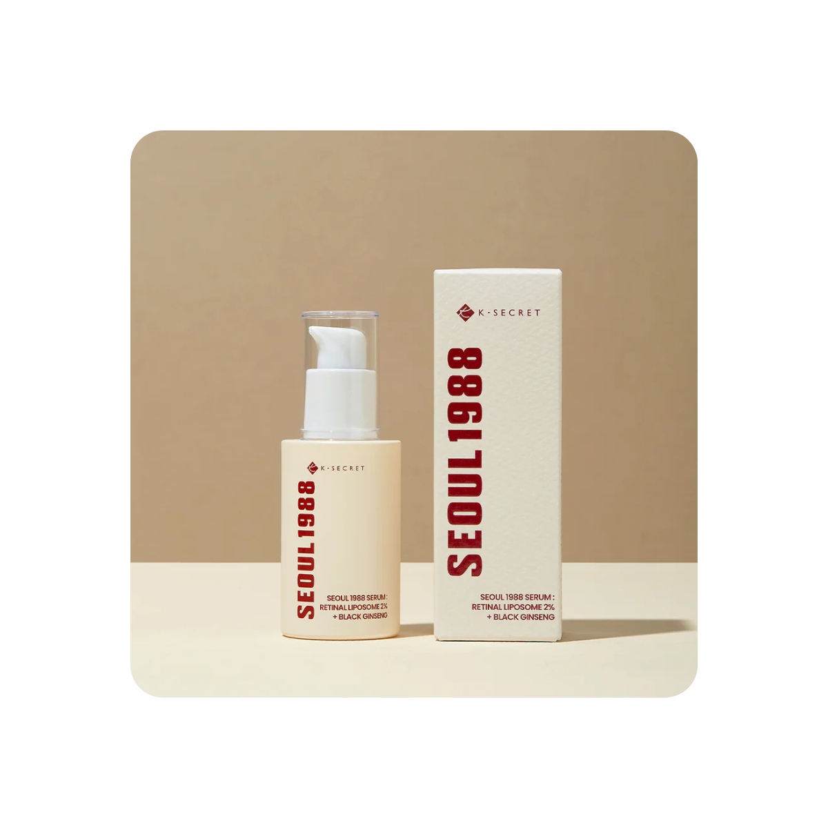 Cosmética Coreana al mejor precio: Seoul 1988 Serum: Retinal Liposome 2% + Black Ginseng de K-Secret en Skin Thinks - Piel Seca