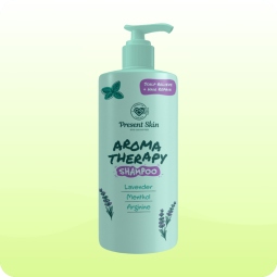 Present Skin Silk Aromatherapy Shampoo - Cuero cabello sensible