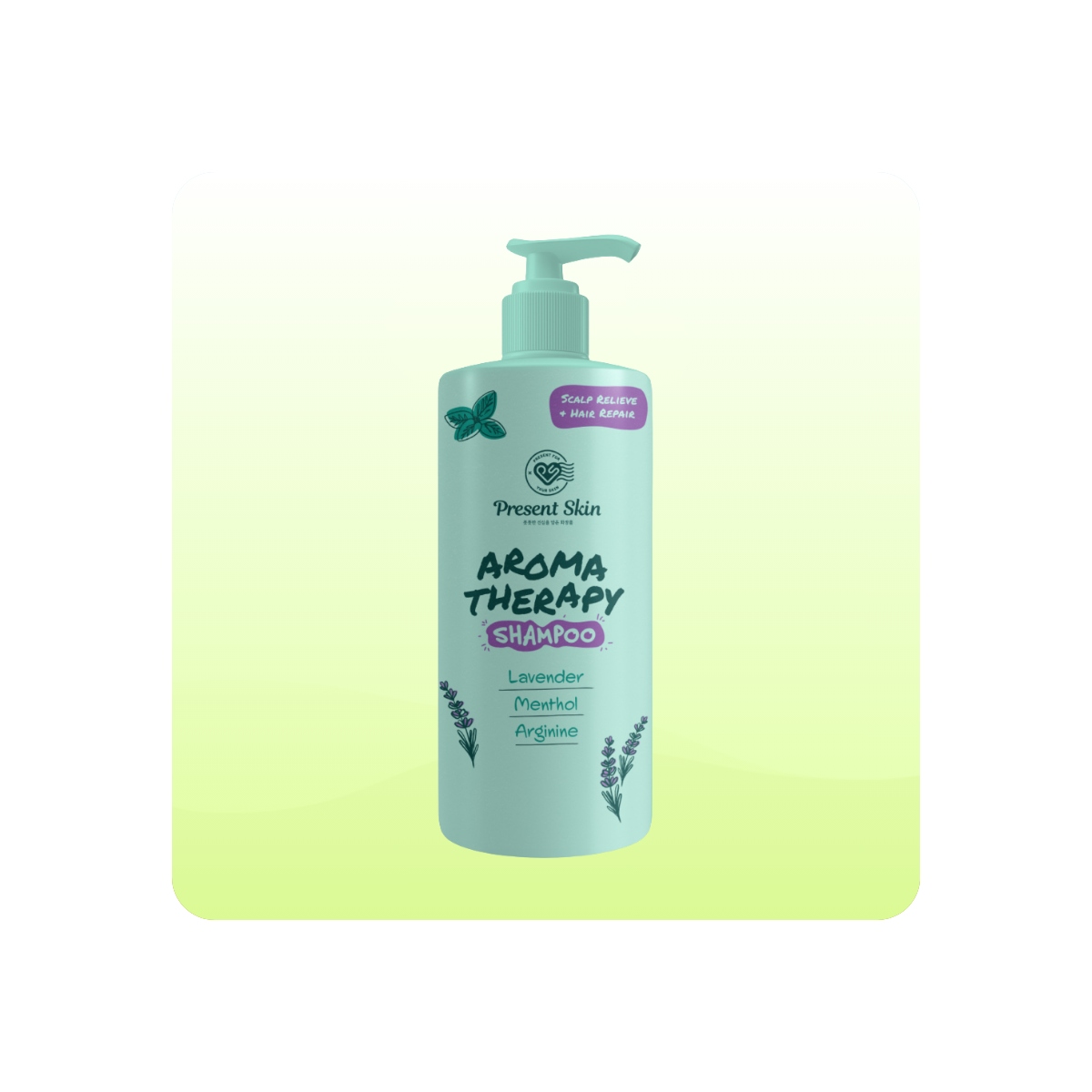 Champú al mejor precio: Present Skin Silk Aromatherapy Shampoo - Cuero cabello sensible de Present Skin en Skin Thinks - 