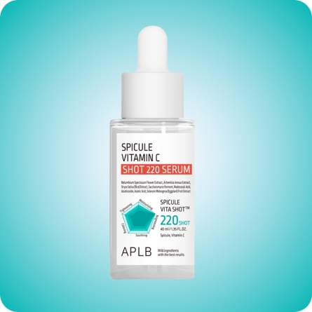 Serum y Ampoules al mejor precio: Serum de Vitamina C con Microagujas APLB Spicule Vitamin C Shot 220 Serum de APLB en Skin Thinks - 