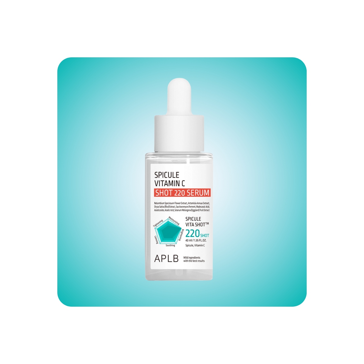 Serum y Ampoules al mejor precio: Serum de Vitamina C con Microagujas APLB Spicule Vitamin C Shot 220 Serum de APLB en Skin Thinks - 