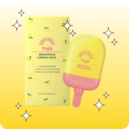 Mascarillas Nocturnas al mejor precio: Mascarilla Nocturna PATCH HOLIC Yuja Brightening Sleeping Mask de Patch Holic en Skin Thinks - 