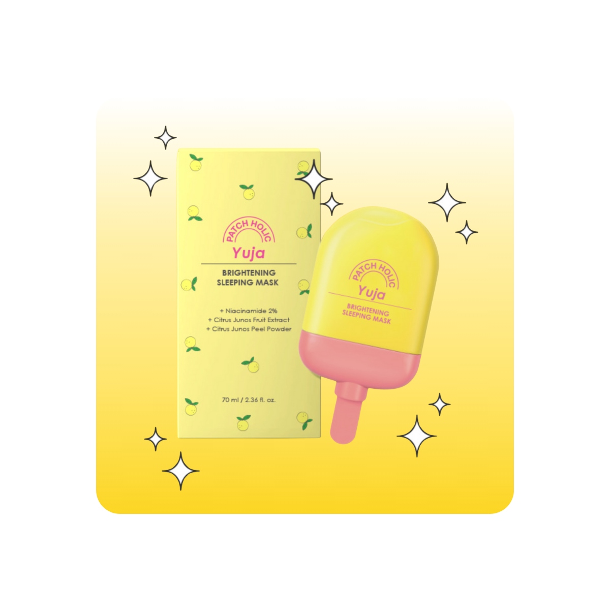 Mascarillas Nocturnas al mejor precio: Mascarilla Nocturna PATCH HOLIC Yuja Brightening Sleeping Mask de Patch Holic en Skin Thinks - 