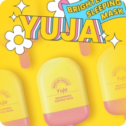 Mascarillas Nocturnas al mejor precio: Mascarilla Nocturna PATCH HOLIC Yuja Brightening Sleeping Mask de Patch Holic en Skin Thinks - 