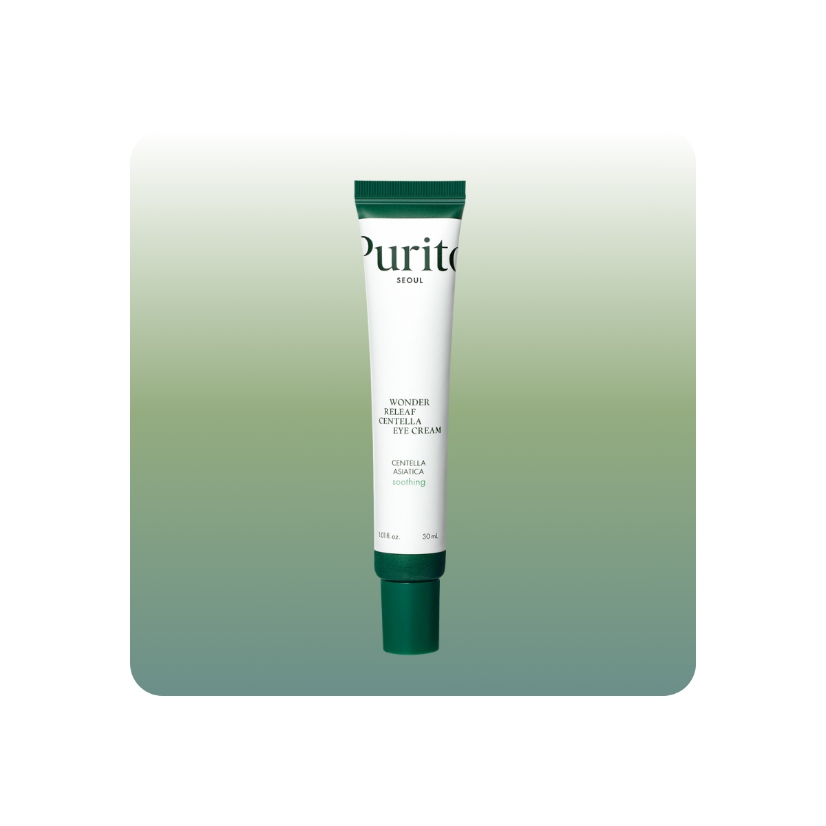 Contorno de Ojos al mejor precio: Contorno de Ojos con Centella Asiática y Péptidos Purito Wonder Releaf Centella Eye Cream de Purito en Skin Thinks - Piel Seca