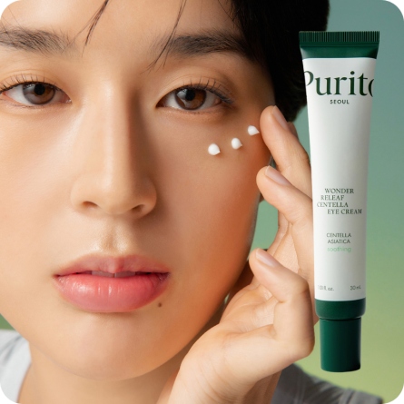 Contorno de Ojos al mejor precio: Contorno de Ojos con Centella Asiática y Péptidos Purito Wonder Releaf Centella Eye Cream de Purito en Skin Thinks - Piel Seca
