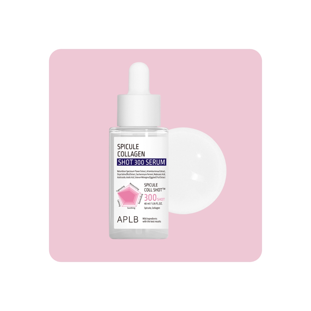 Serum y Ampoules al mejor precio: Serum de Colágeno con Microagujas APLB Spicule Collagen Shot 300 Serum de APLB en Skin Thinks - Piel Seca