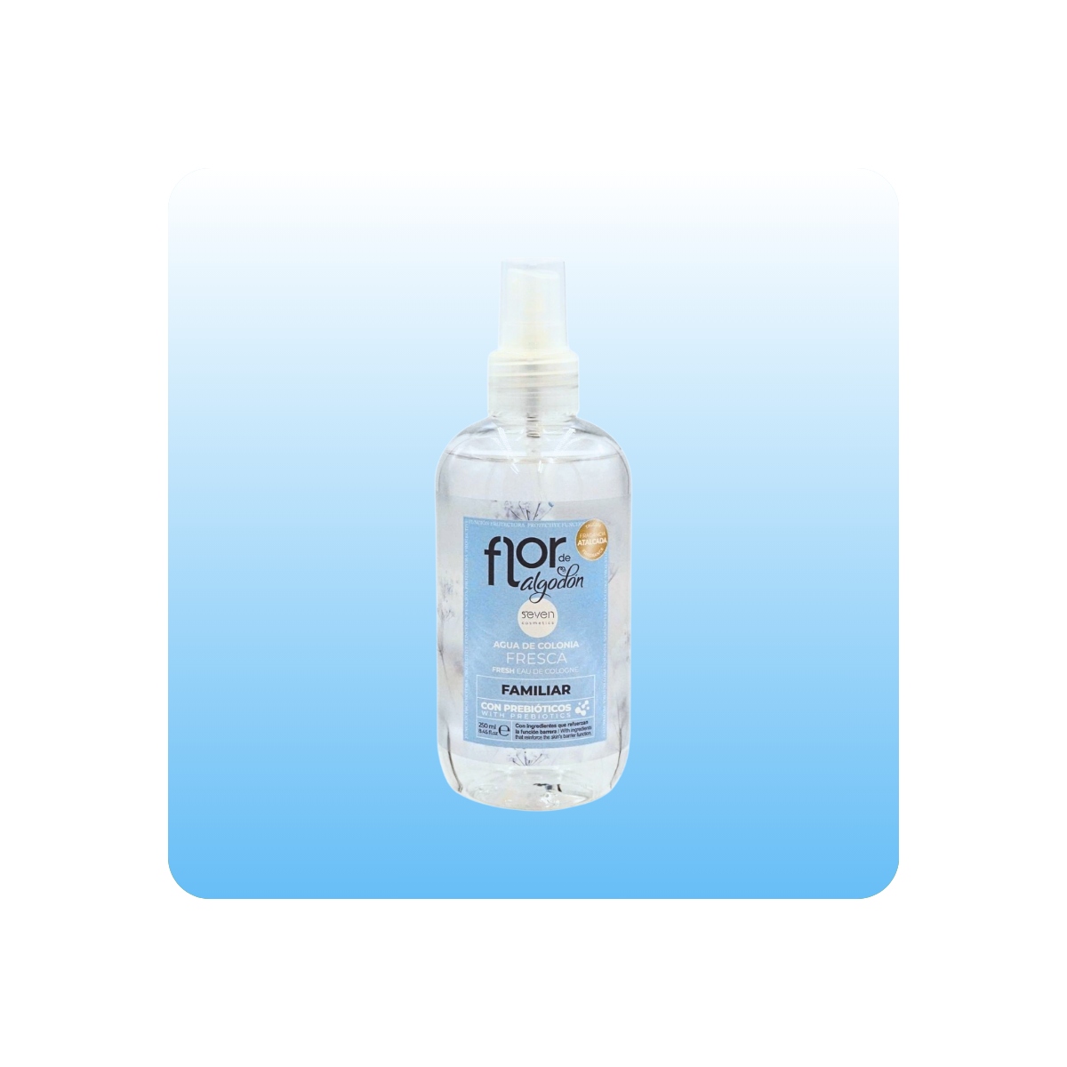 Corporal, manos, pies - Cosmética Natural al mejor precio: Agua de Colonia con prebióticos Seven Cosmetics Flor de Algodón de Seven Cosmetics en Skin Thinks - 