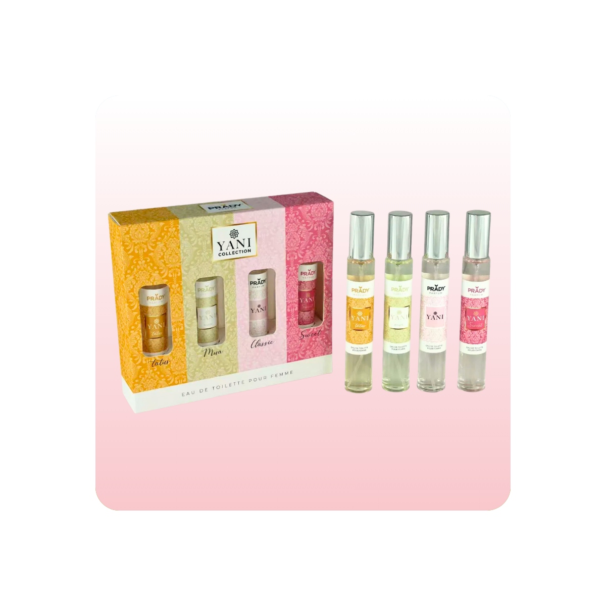 Corporal, manos, pies al mejor precio: Set 4 Mini Colonias para Mujer Prady Yani Collection de en Skin Thinks - 