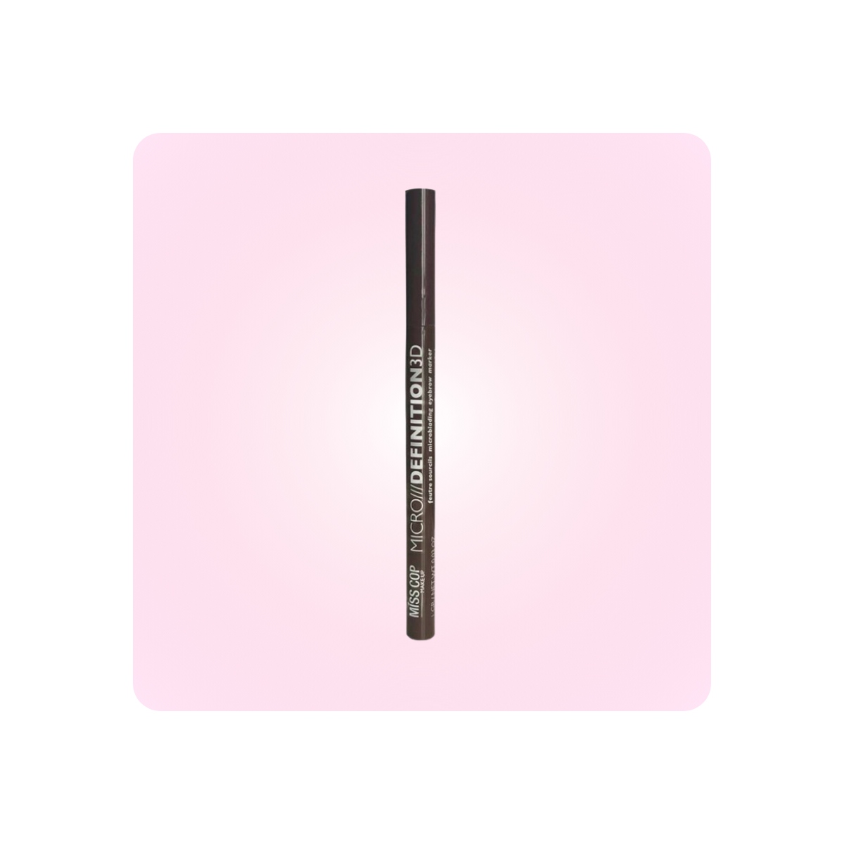 Maquillaje Vegano al mejor precio: Miss Cop Rotulador De Cejas Micro Definition 3D de Miss Cop en Skin Thinks - 