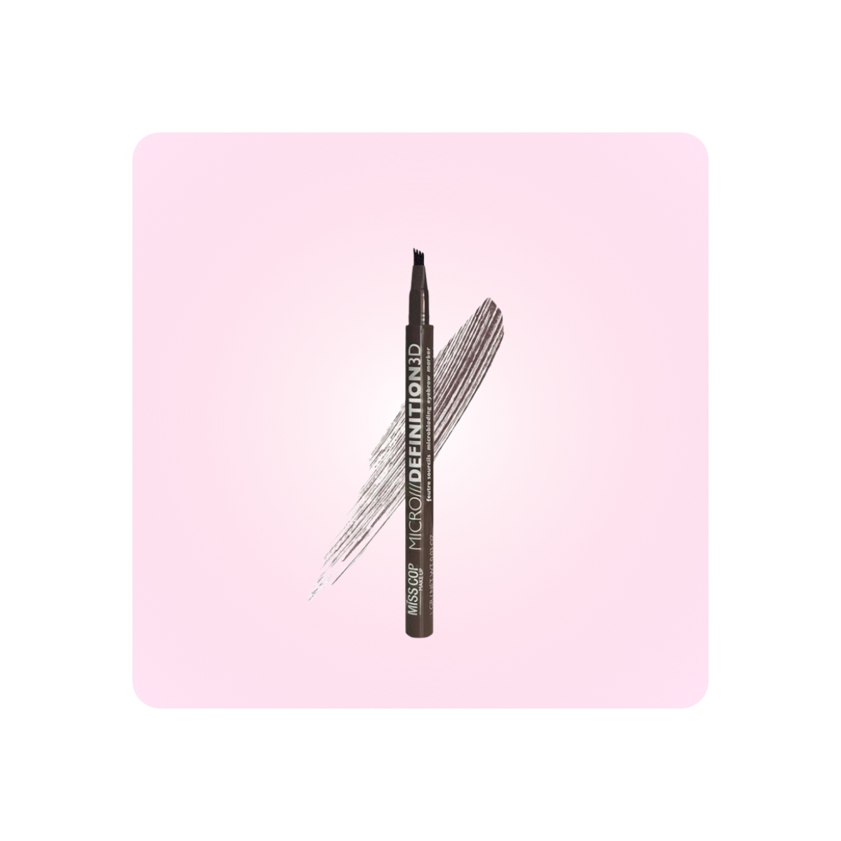Maquillaje Vegano al mejor precio: Miss Cop Rotulador De Cejas Micro Definition 3D de Miss Cop en Skin Thinks - 