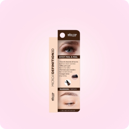 Maquillaje Vegano al mejor precio: Miss Cop Rotulador De Cejas Micro Definition 3D de Miss Cop en Skin Thinks - 