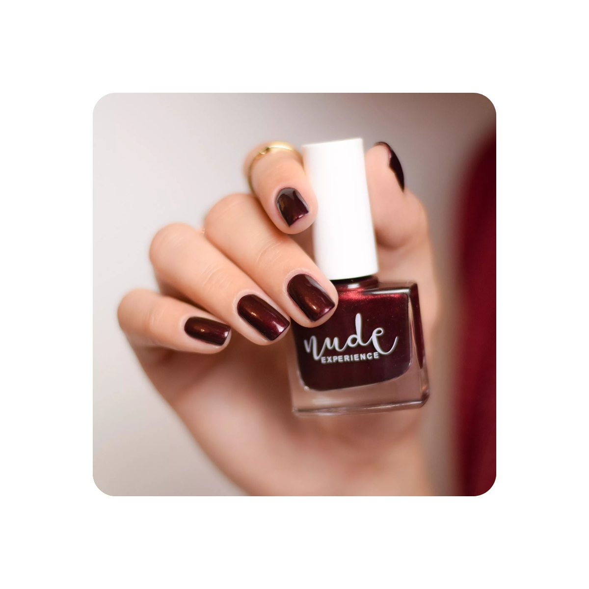 Corporal, manos, pies - Cosmética Natural al mejor precio: Nude Experiencie Scala Esmalte Uñas Rojo-Negro Perlado de en Skin Thinks - 