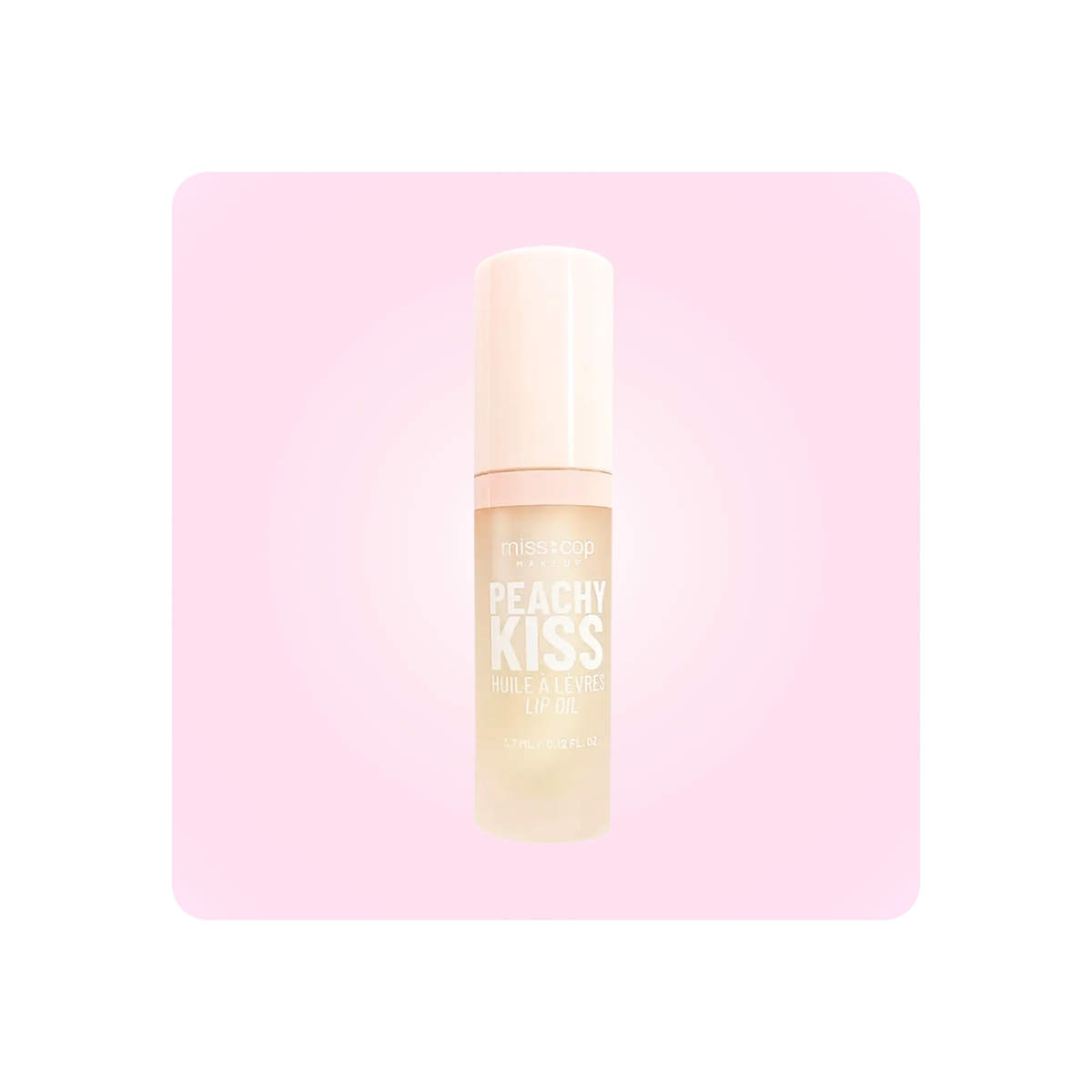 Maquillaje Vegano al mejor precio: Miss Cop Peachy Kiss Aceite para labios de Miss Cop en Skin Thinks - 
