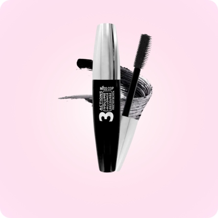 Maquillaje Vegano al mejor precio: Miss Cop Mascara Negra 3 Acciones de Miss Cop en Skin Thinks - 