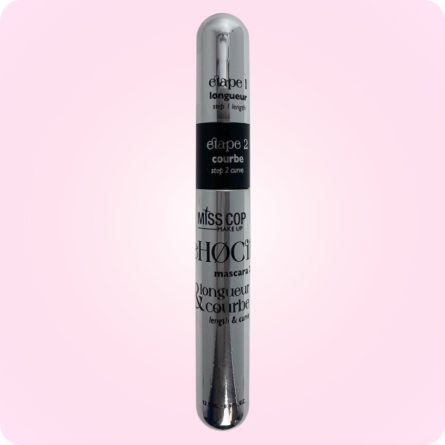 Maquillaje Vegano al mejor precio: Miss Cop Lash Mascara Noir 2 en 1 Rehocils de Miss Cop en Skin Thinks - 