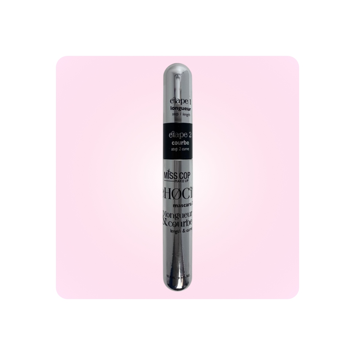 Maquillaje Vegano al mejor precio: Miss Cop Lash Mascara Noir 2 en 1 Rehocils de Miss Cop en Skin Thinks - 