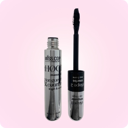 Maquillaje Vegano al mejor precio: Miss Cop Lash Mascara Noir 2 en 1 Rehocils de Miss Cop en Skin Thinks - 