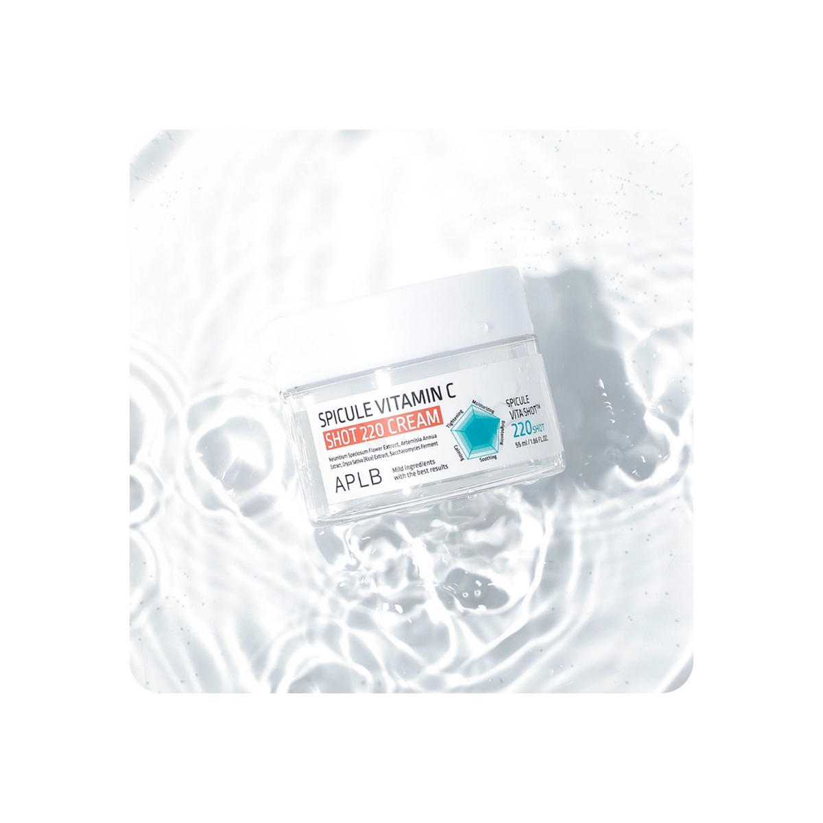 Emulsiones y Cremas al mejor precio: Crema de Vitamina C con Microagujas APLB Spicule Vitamin C Shot 220 Cream de APLB en Skin Thinks - 