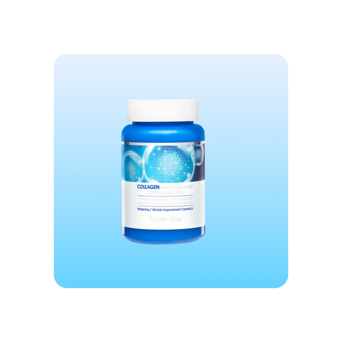 Serum y Ampoules al mejor precio: Farmstay Collagen Water Full Moist Cream Ampoule 250 ml de FarmStay en Skin Thinks - Piel Seca