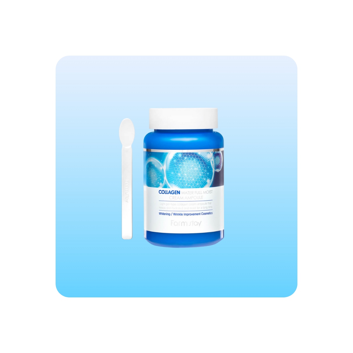 Serum y Ampoules al mejor precio: Farmstay Collagen Water Full Moist Cream Ampoule 250 ml de FarmStay en Skin Thinks - Piel Seca