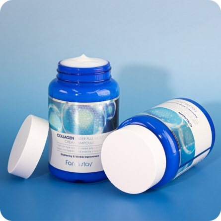 Serum y Ampoules al mejor precio: Farmstay Collagen Water Full Moist Cream Ampoule 250 ml de FarmStay en Skin Thinks - Piel Seca