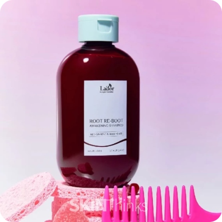 Cabello al mejor precio: LADOR Root Re-Boot Awakening Shampoo (Ginseng rojo y Levadura de Cerveza) de Lador Eco Professional en Skin Thinks - 