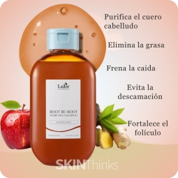 LADOR Root Re-Boot Purifying Shampoo (Gengibre y Manzana)