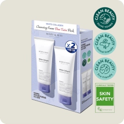 Espumas Limpiadoras al mejor precio: Mary & May White Collagen Cleansing Foam Duo Twin Pack de Mary & May en Skin Thinks - Piel Seca