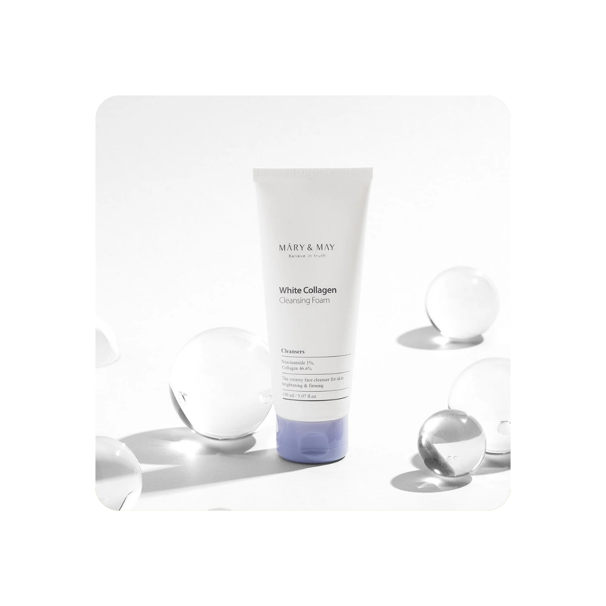 Espumas Limpiadoras al mejor precio: Mary & May White Collagen Cleansing Foam Duo Twin Pack de Mary & May en Skin Thinks - Piel Seca