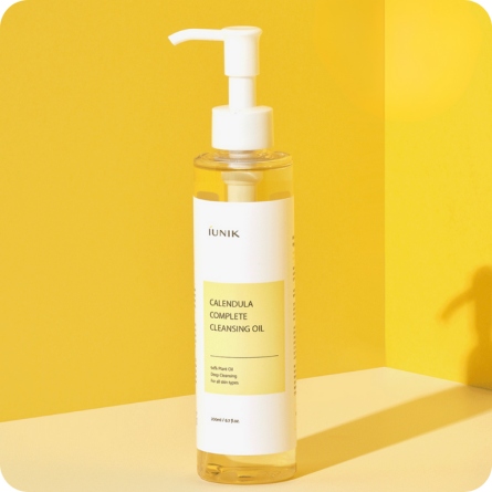 Aceites Limpiadores al mejor precio: Aceite Desmaquillante Calmante iUnik Calendula Complete Cleansing Oil de Iunik en Skin Thinks - Piel Seca