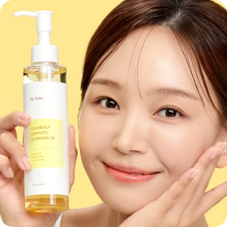Aceites Limpiadores al mejor precio: Aceite Desmaquillante Calmante iUnik Calendula Complete Cleansing Oil de Iunik en Skin Thinks - Piel Seca