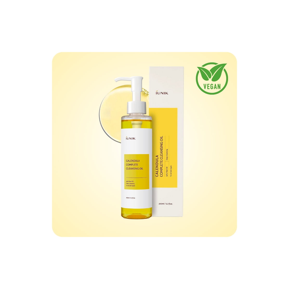 Aceites Limpiadores al mejor precio: Aceite Desmaquillante Calmante iUnik Calendula Complete Cleansing Oil de Iunik en Skin Thinks - Piel Seca