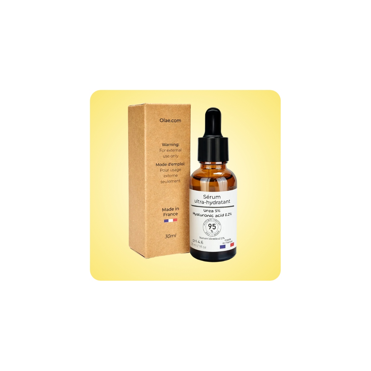 Serums - Cosmética Natural al mejor precio: OLAE Serum Súper Hidratante 5% Urea + 0.2 % de Ácido Hialurónico de OLAE en Skin Thinks - Piel Seca