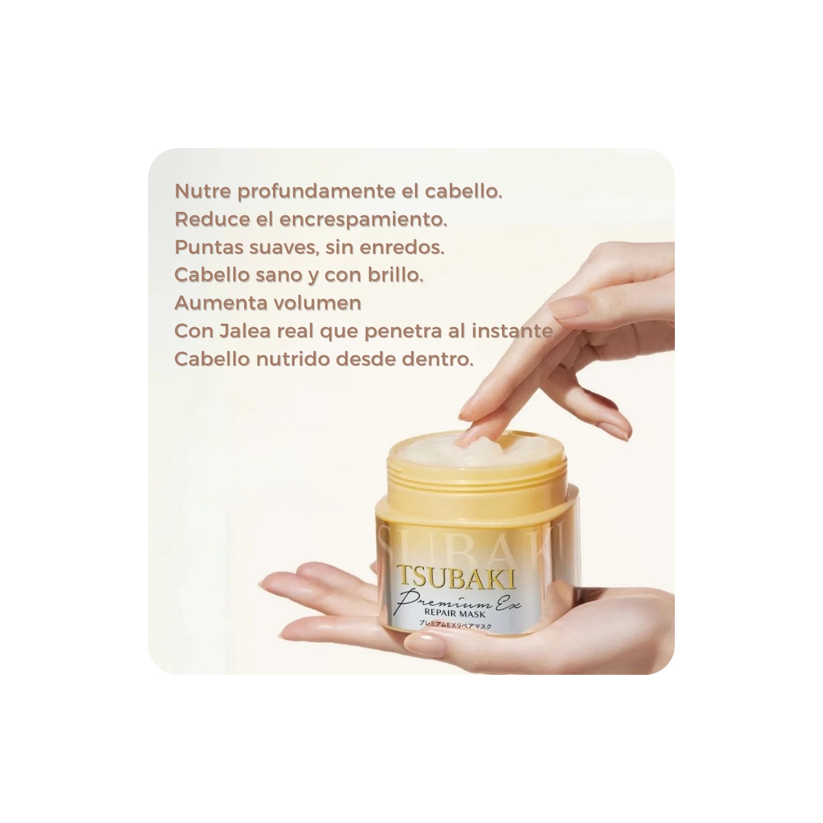 Cabello al mejor precio: Shiseido Tsubaki Premium Repair Hair Mask Mascarilla capilar premium de Fino Premium Touch en Skin Thinks - 