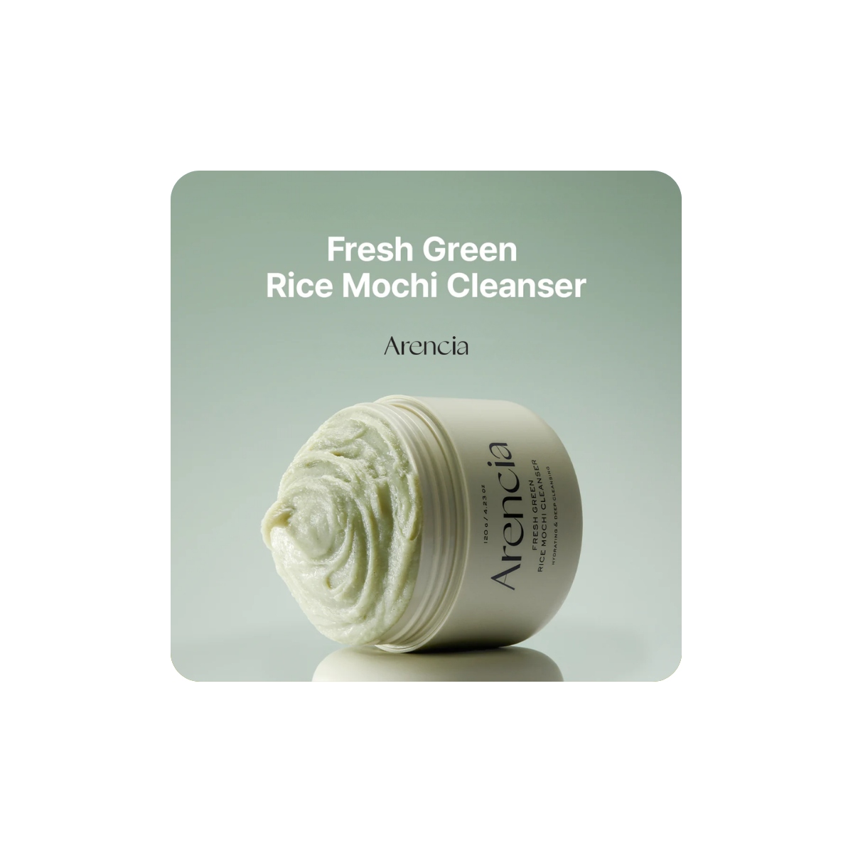Espumas Limpiadoras al mejor precio: Arencia Fresh Green Rice Mochi Cleanser Limpiador Piel Grasa de Arencia en Skin Thinks - Piel Seca