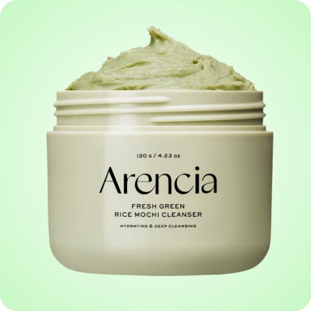 Espumas Limpiadoras al mejor precio: Arencia Fresh Green Rice Mochi Cleanser Limpiador Piel Grasa de Arencia en Skin Thinks - Piel Seca