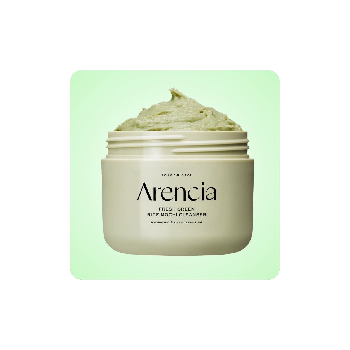 Espumas Limpiadoras al mejor precio: Arencia Fresh Green Rice Mochi Cleanser Limpiador Piel Grasa de Arencia en Skin Thinks - Piel Seca