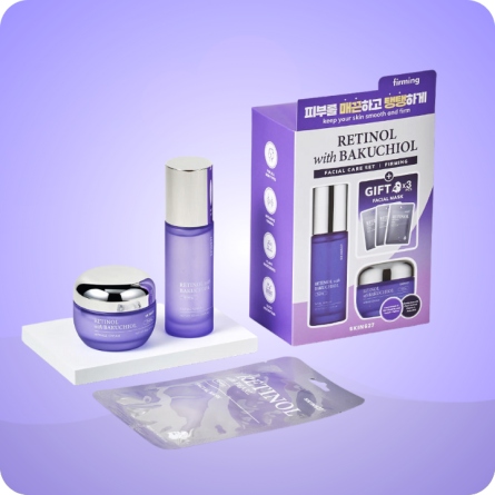 Serum y Ampoules al mejor precio: SKIN627 RETINOL with BAKUCHIOL Facial Care Set de SKIN627 en Skin Thinks - Piel Seca