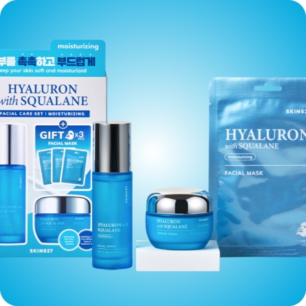 Serum y Ampoules al mejor precio: SKIN627 HYALURON with SQUALANE Facial Care Set de SKIN627 en Skin Thinks - Piel Seca