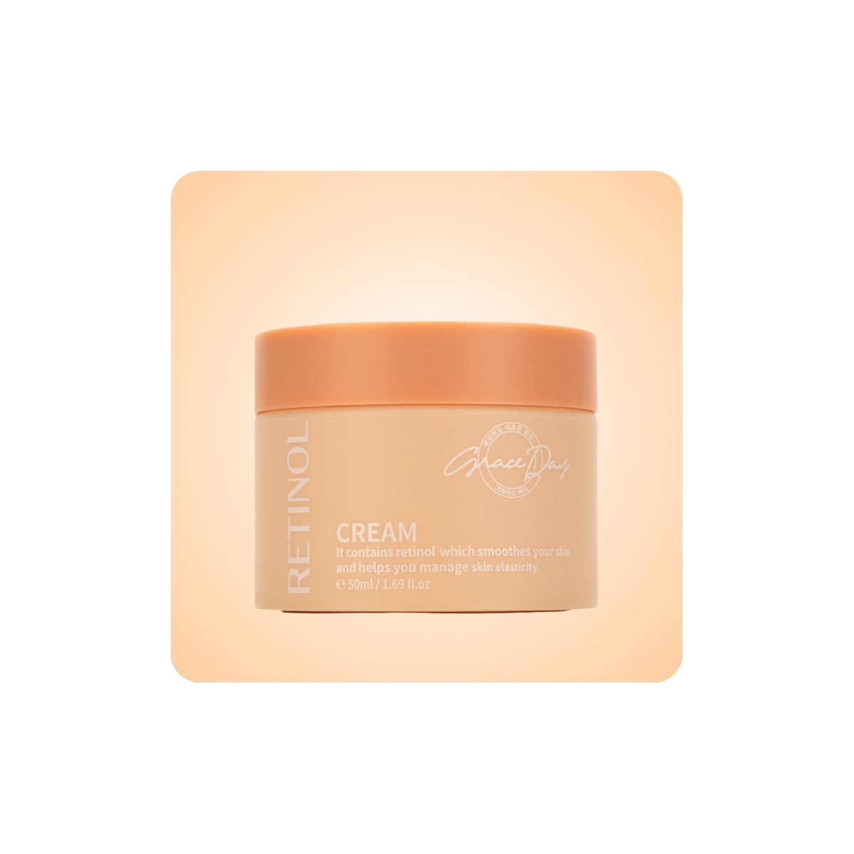 Crema antiedad Grace Day Retinol Cream con bakuchiol y ácido hialurónico