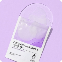 Serum y Ampoules al mejor precio: Algodones con colágeno SKIN627 Collagen with Retinol Toner Pad de SKIN627 en Skin Thinks - Piel Seca