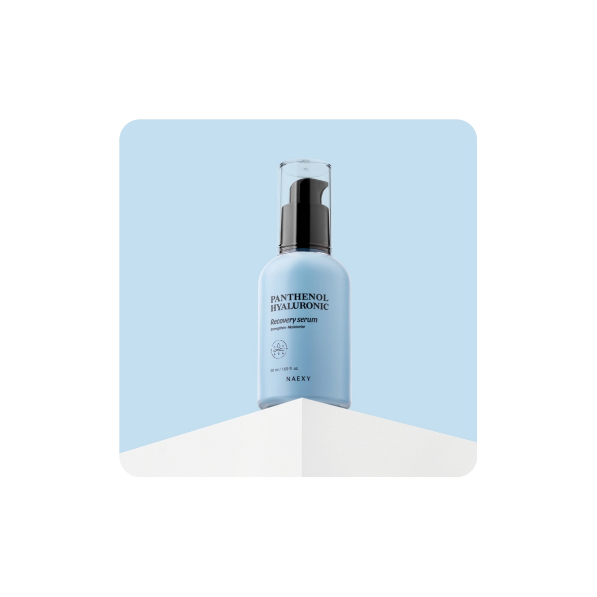 Serum y Ampoules al mejor precio: Serum äcido Hialurónico NAEXY Panthenol Hyaluronic Recovery Serum de Naexy en Skin Thinks - Tratamiento Anti-Edad