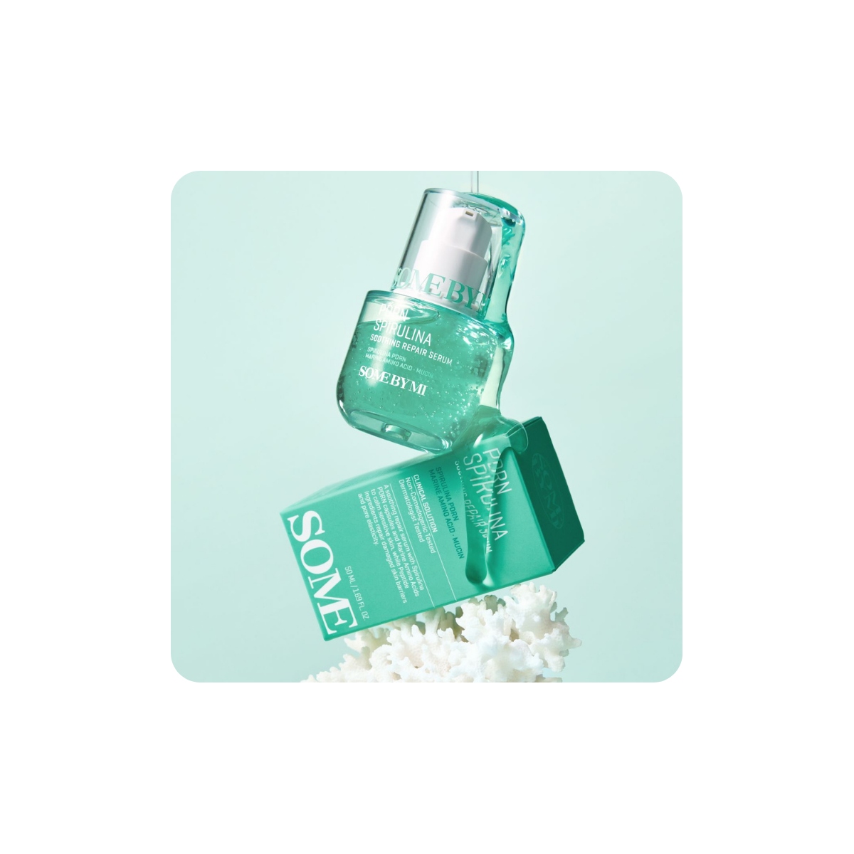 Serum y Ampoules al mejor precio: Some By Mi PDRN Spirulina Soothing Repair Serum de Some By Mi en Skin Thinks - Piel Sensible