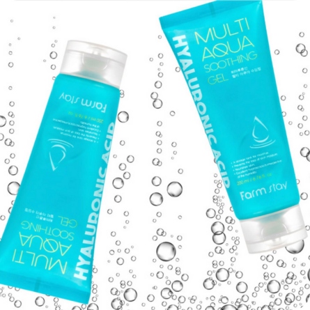 Emulsiones y Cremas al mejor precio: FARMSTAY Hyaluronic Acid Multi Aqua Soothing Gel de FarmStay en Skin Thinks - Piel Seca