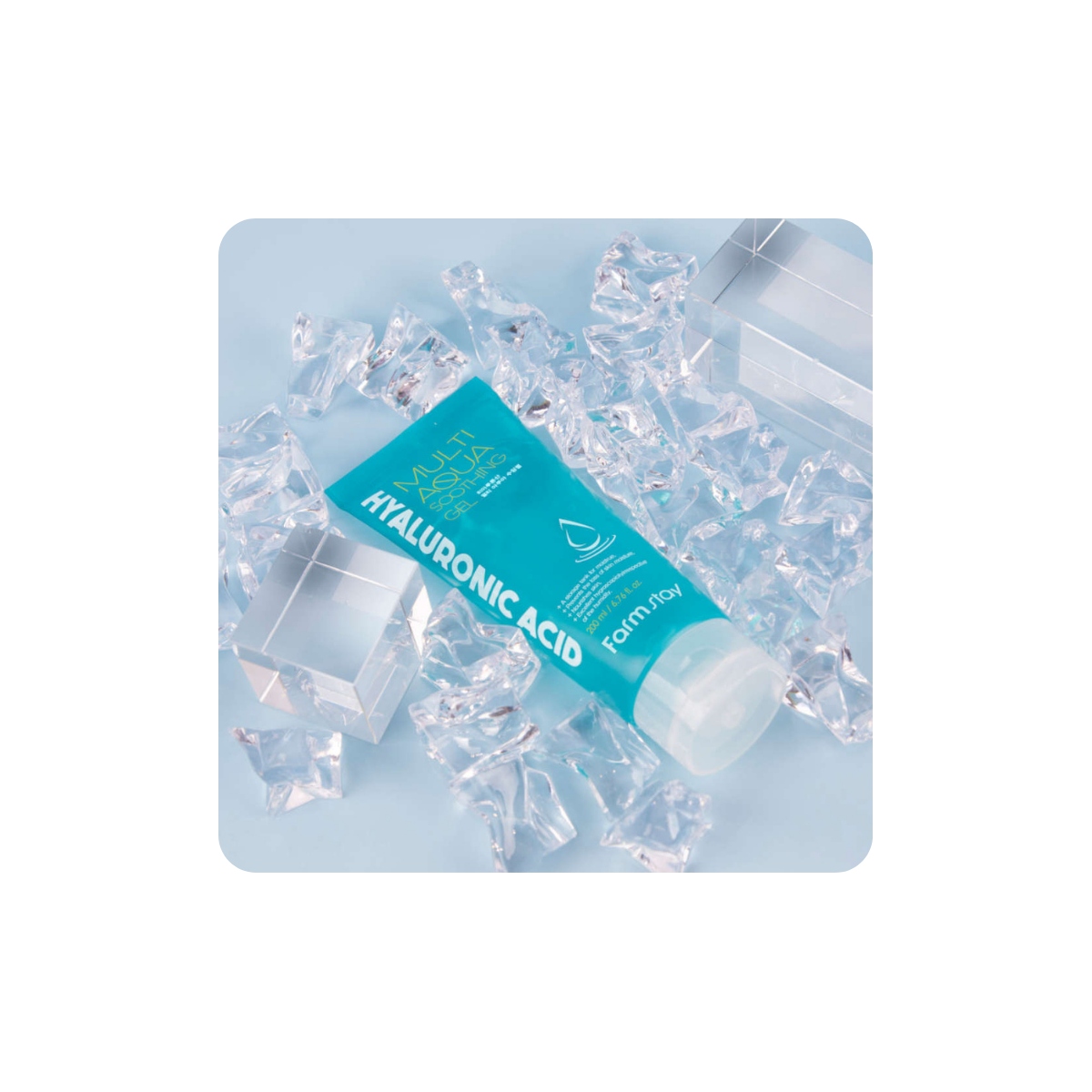 Emulsiones y Cremas al mejor precio: FARMSTAY Hyaluronic Acid Multi Aqua Soothing Gel de FarmStay en Skin Thinks - Piel Seca