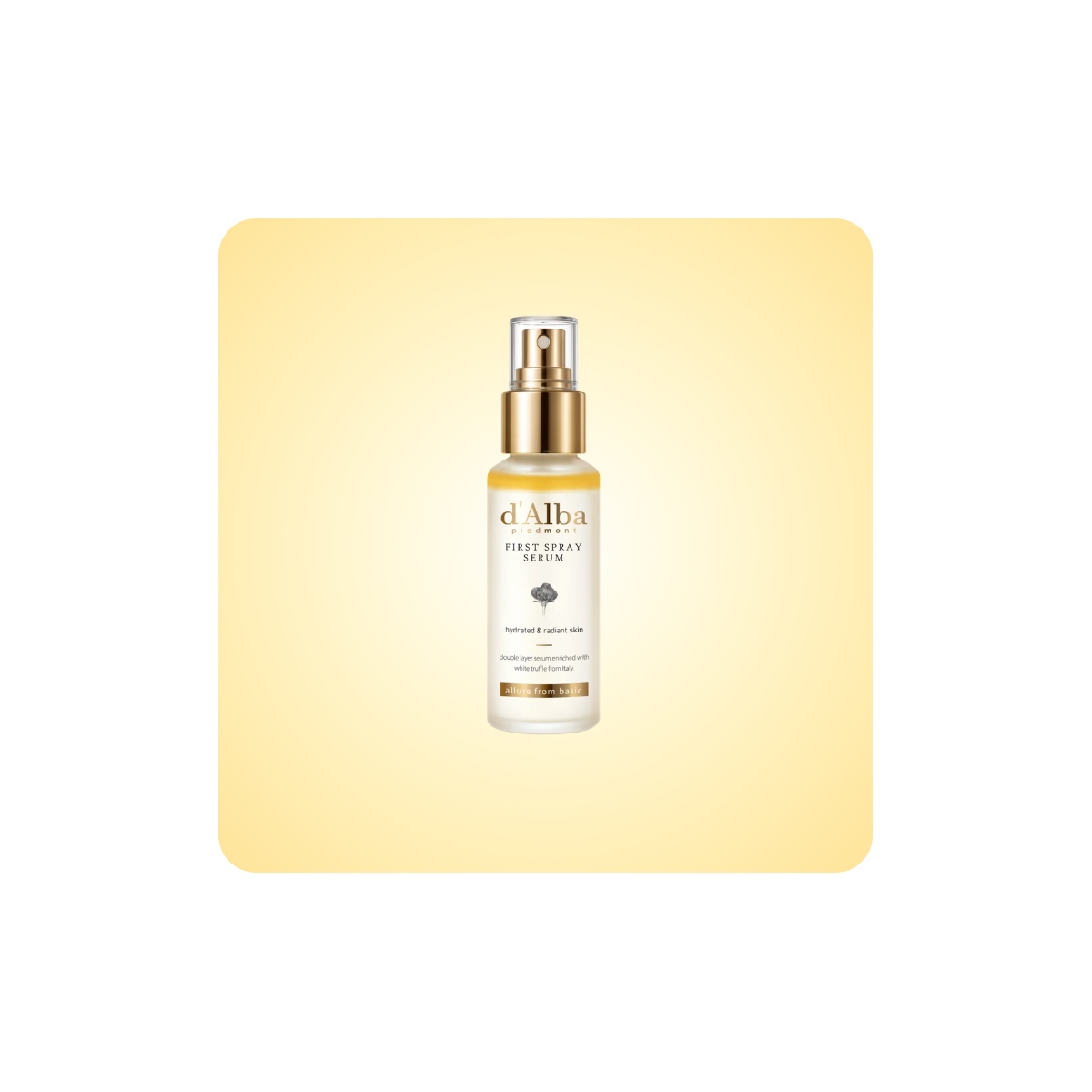 Serum y Ampoules al mejor precio: Serum hidratante d'Alba First Spray Serum 50ml de D'Alba Piedmont en Skin Thinks - Piel Seca