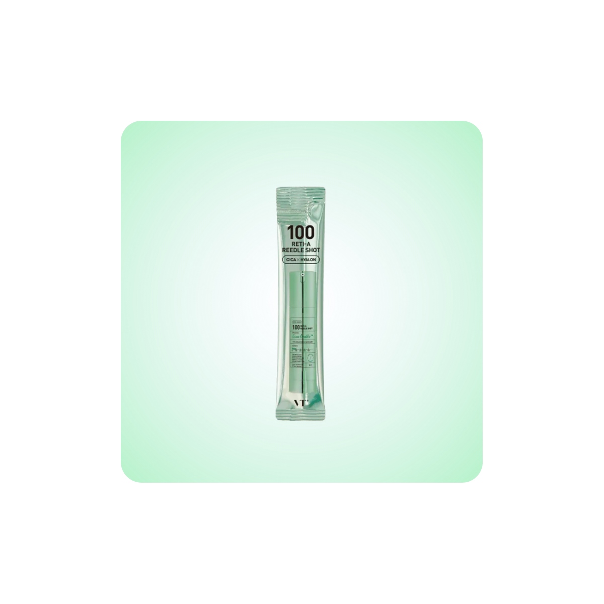 Serum y Ampoules al mejor precio: VT Cosmetics Reti-A Reedle Shot Stik 2ml — Pack 10 unidades de VT Cosmetics en Skin Thinks - Piel Grasa