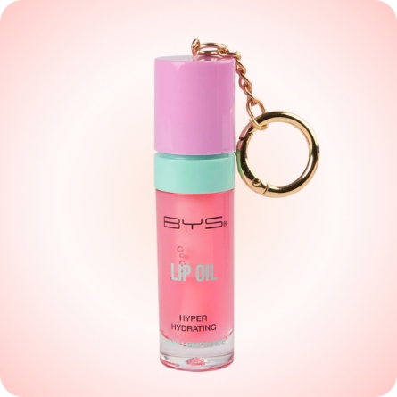 Labios al mejor precio: BYS Aceite Labial & Llavero Pink Lemonade de BYS Cosmetics en Skin Thinks - 