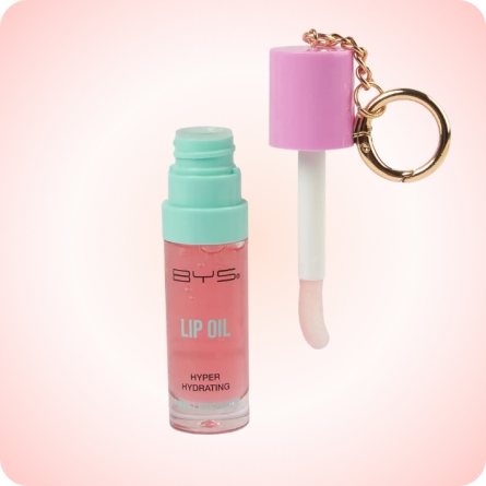 Labios al mejor precio: BYS Aceite Labial & Llavero Pink Lemonade de BYS Cosmetics en Skin Thinks - 